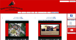 Desktop Screenshot of espectaclespectacular.com
